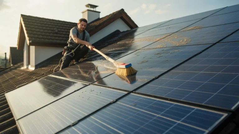 Is Solar Panel Cleaning Worth It for improving efficiency of residential solar systems