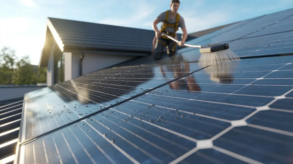 Is Solar Panel Cleaning Worth It for maintaining rooftop panels with safe professional cleaning