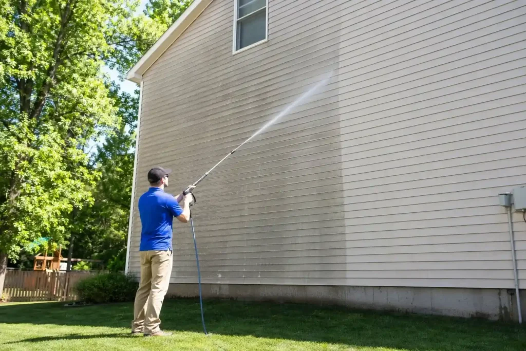 How to wash walls in house