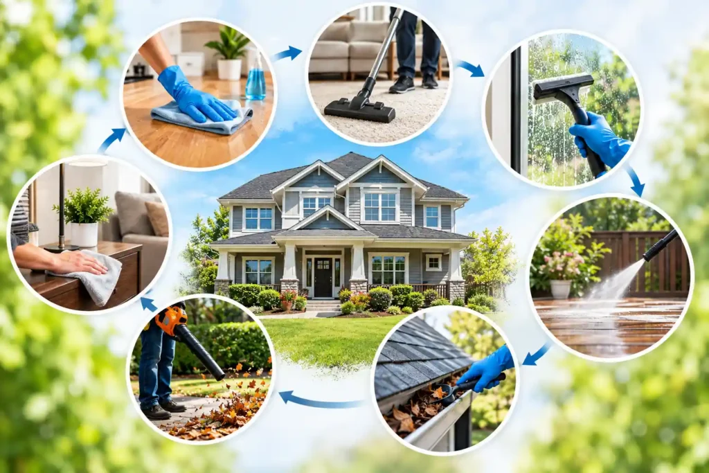 What Are the 7 Stages of Cleaning