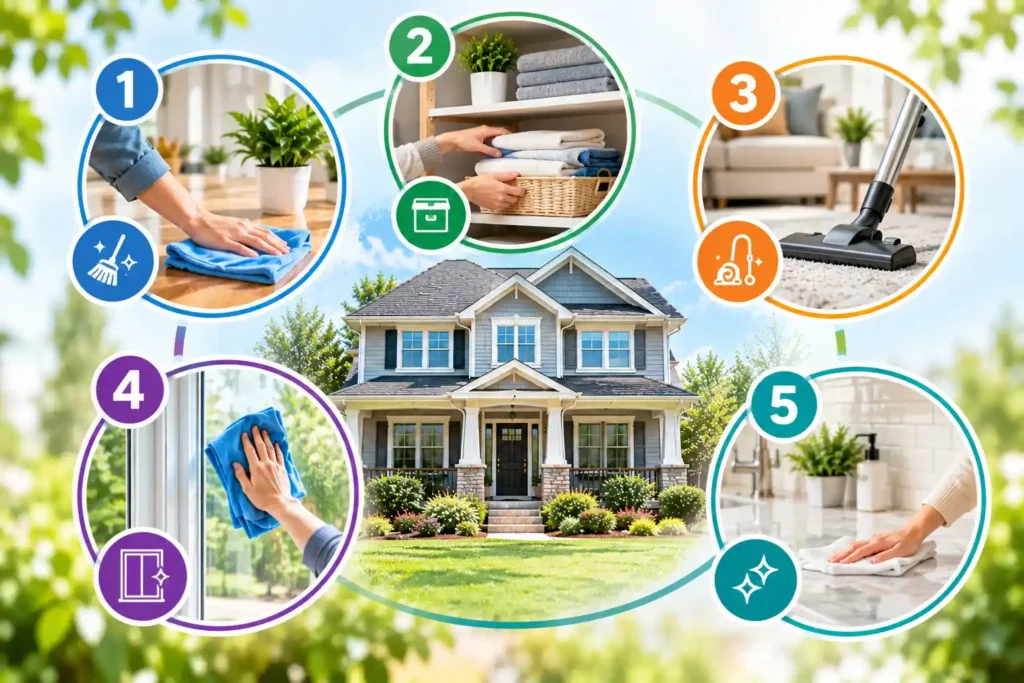 What Are the 5 Rules of Smart Cleaning?