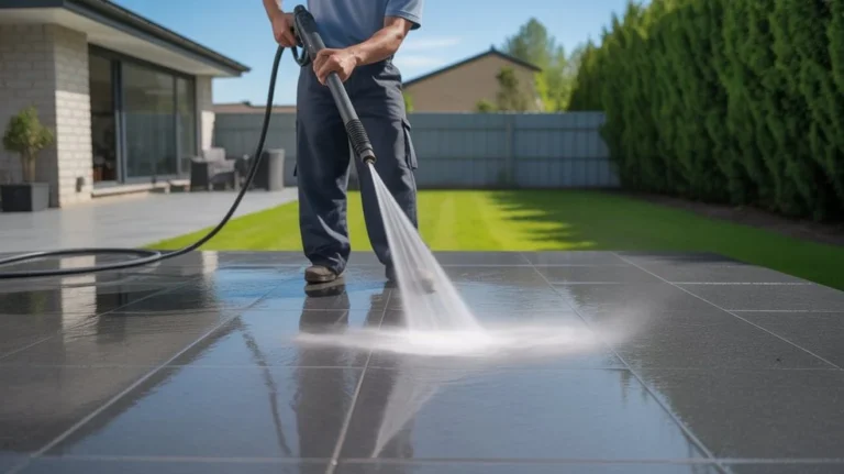 Can You Pressure Wash Granite patio surface with professional pressure washer