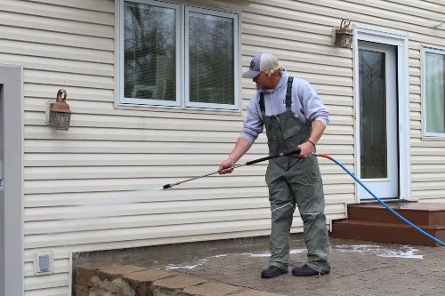how to wash house siding